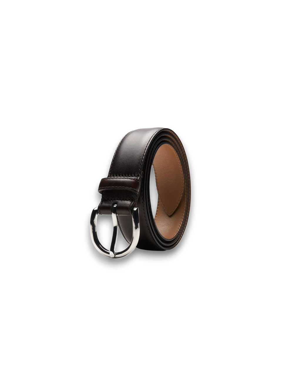 1900-Classic Leather Belt-Brown